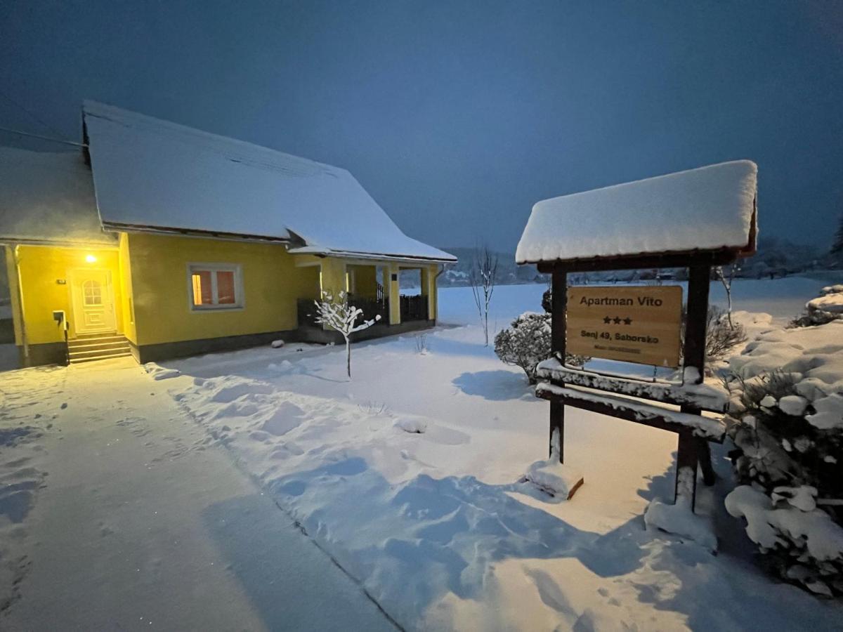 Apartman Vito Saborsko Esterno foto